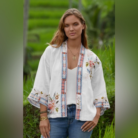 Johnny Was EDIE CAMI TOP Size M - Picture 8 of 12